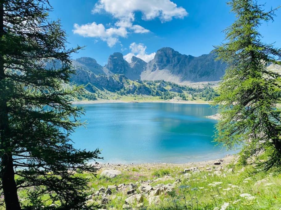 Studio De Charme Avec Vue Sur Le Val D'Allos, Parking Et Wifi Gratuit Eksteriør billede