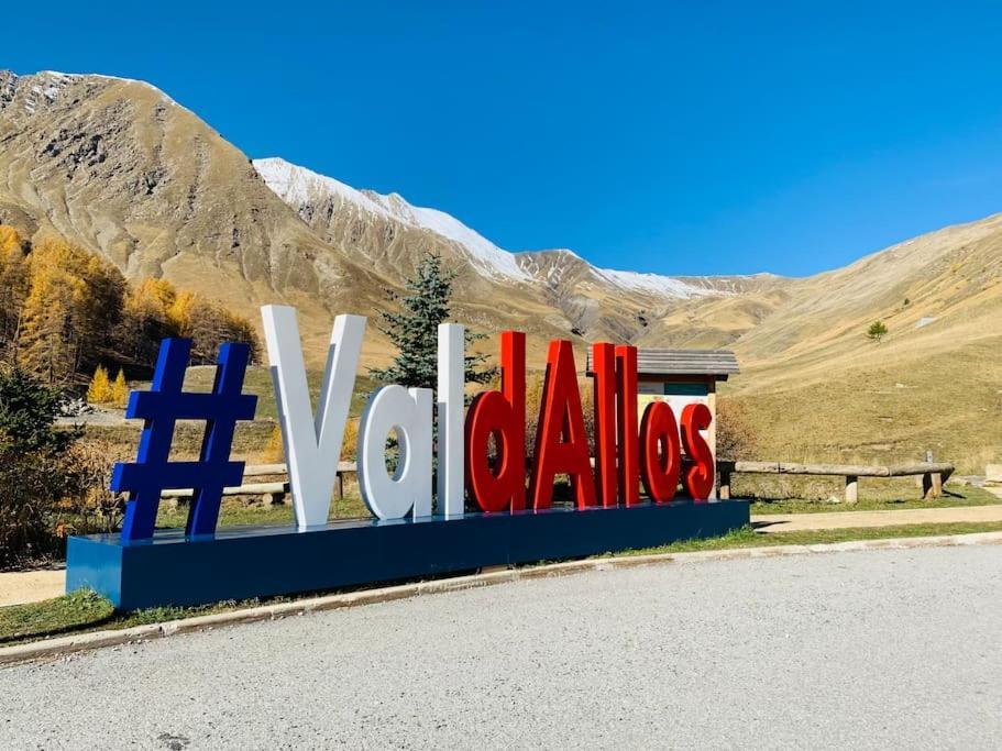 Studio De Charme Avec Vue Sur Le Val D'Allos, Parking Et Wifi Gratuit Eksteriør billede