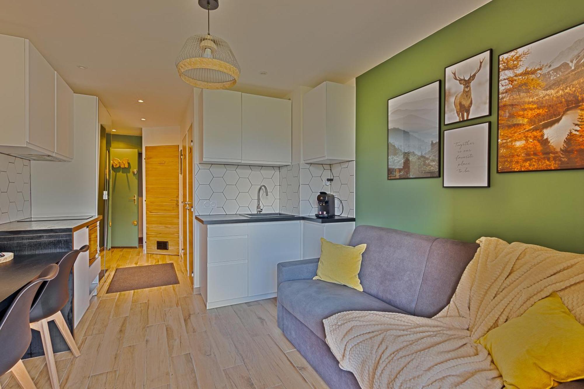 Studio De Charme Avec Vue Sur Le Val D'Allos, Parking Et Wifi Gratuit Eksteriør billede