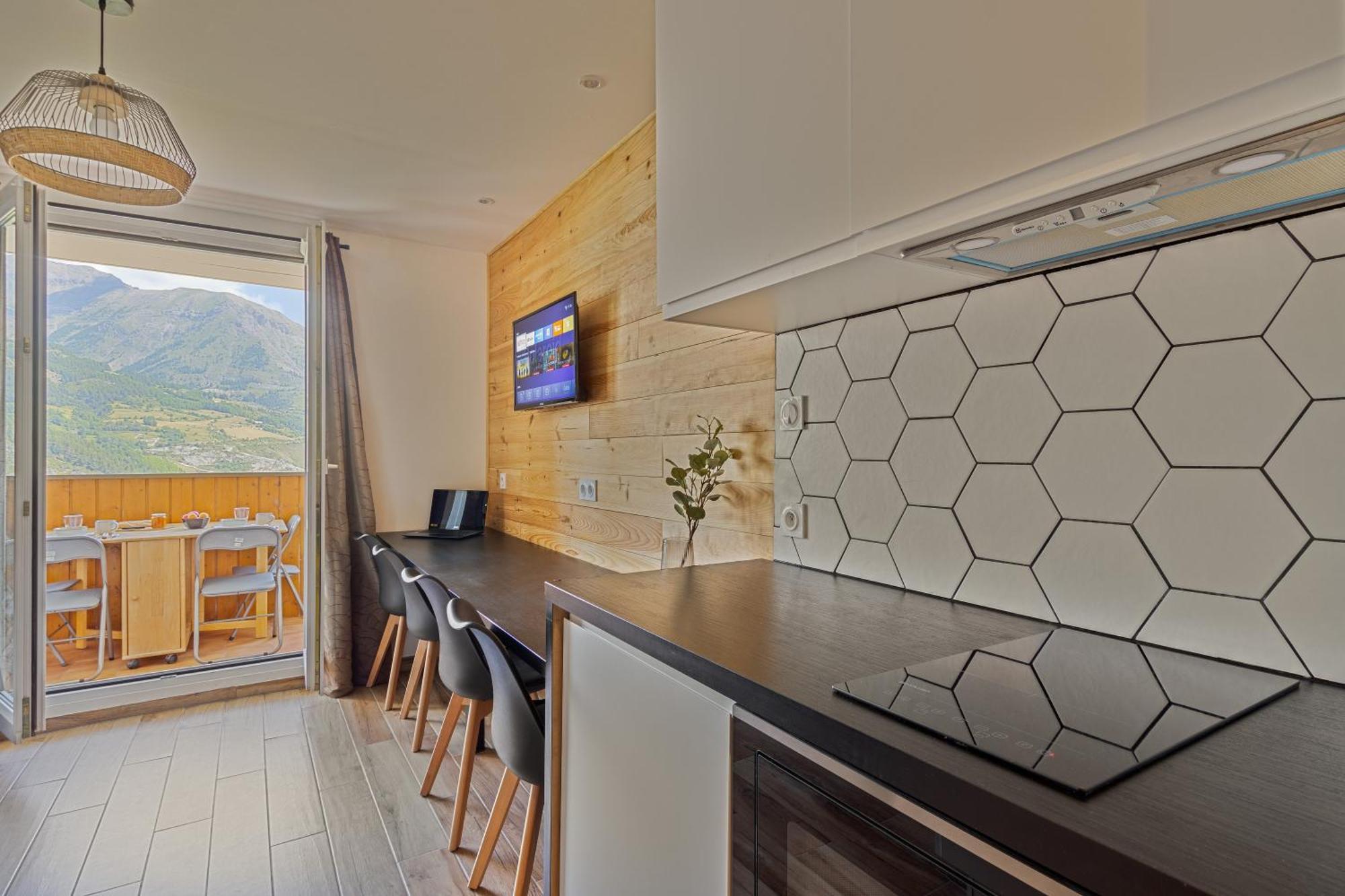 Studio De Charme Avec Vue Sur Le Val D'Allos, Parking Et Wifi Gratuit Eksteriør billede